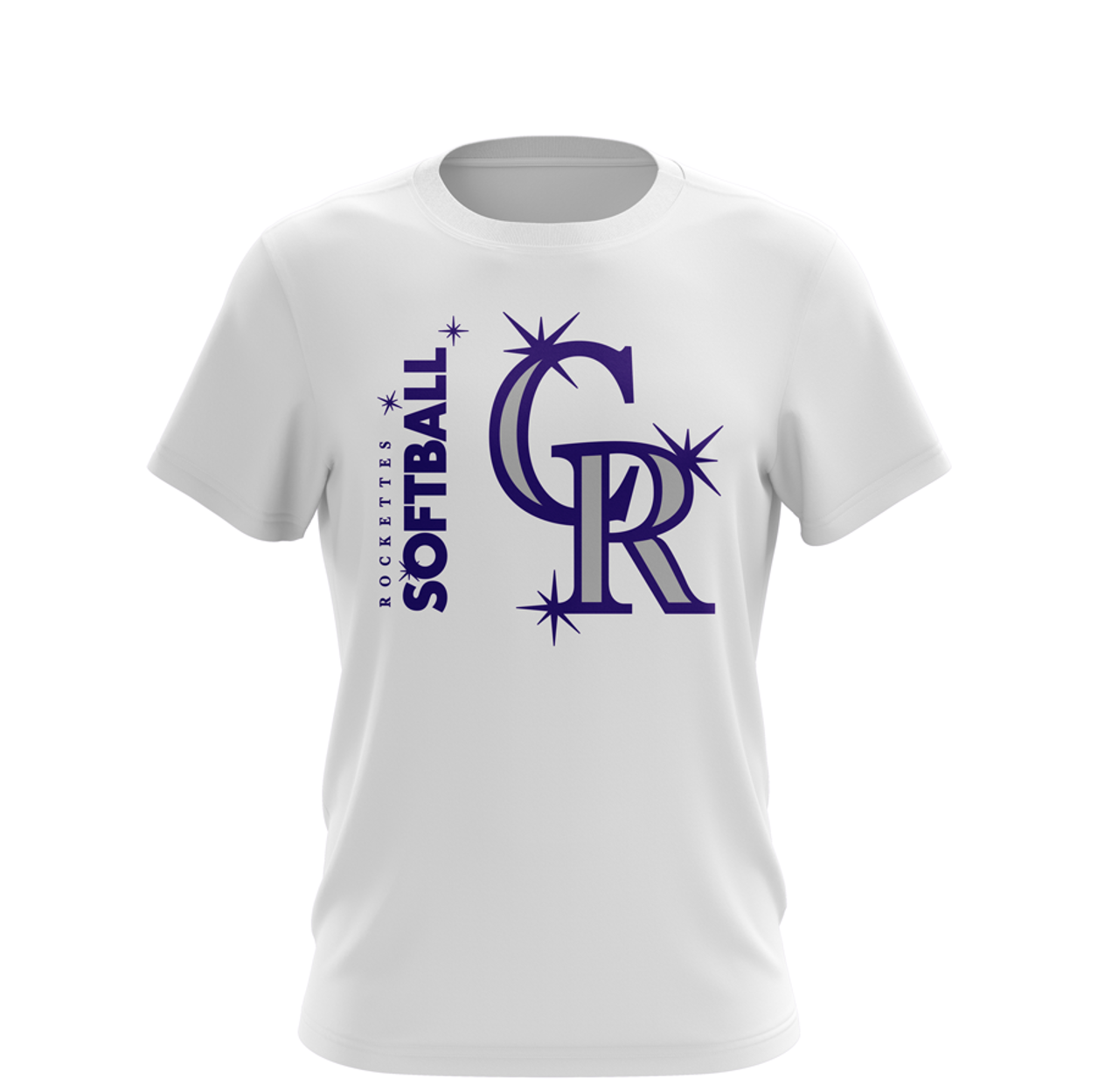 Softball Performance T-Shirt White